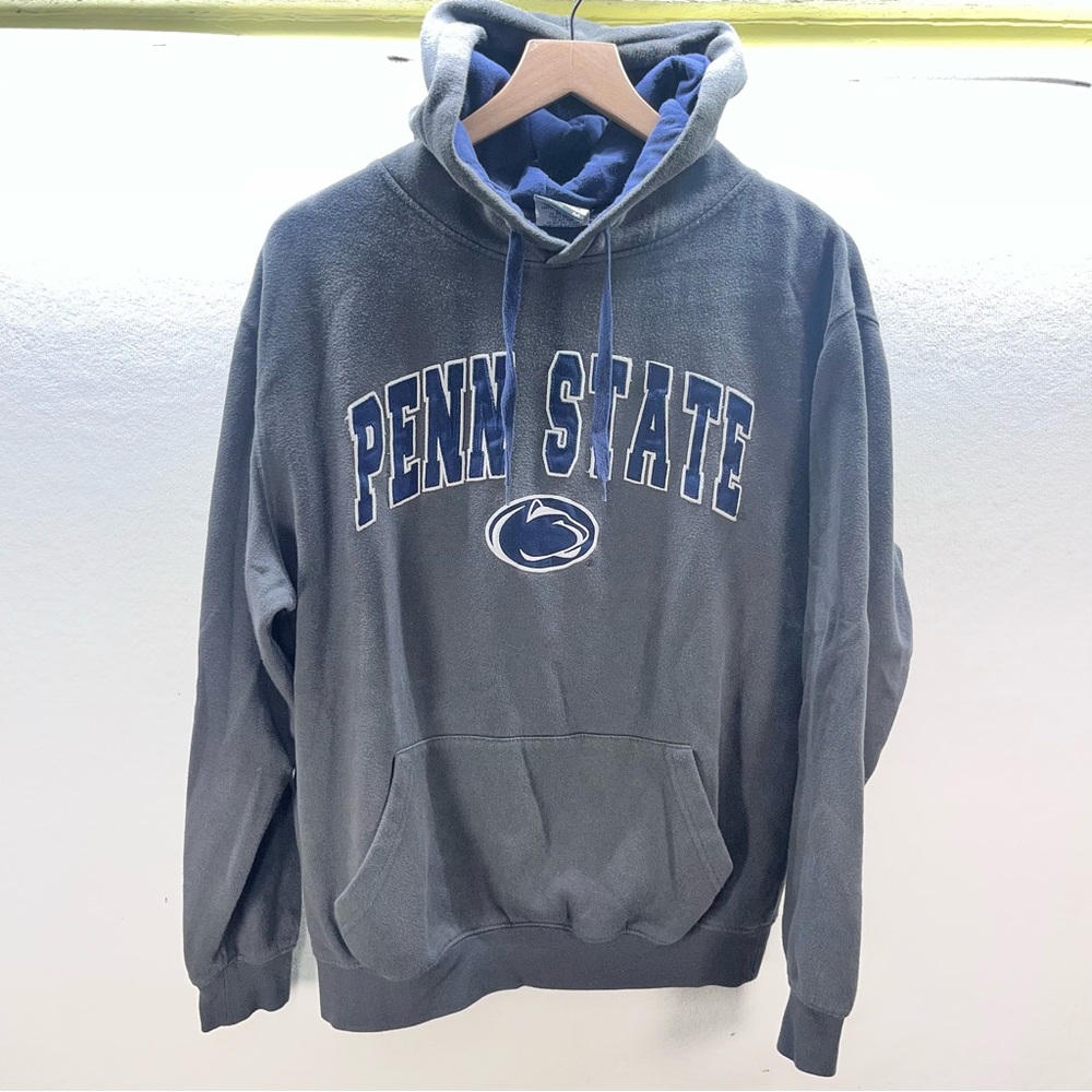 Penn State Embroidered Hoodie Sweatshirt‎ Mens M Stadium Athletics College 2915